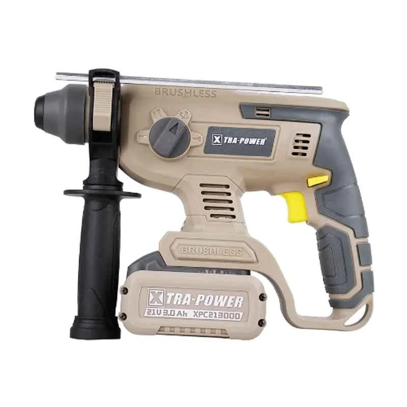 Xtra Power 3Ah 21V Cordless Brushless Rotary Hammer, XPC-RH-01