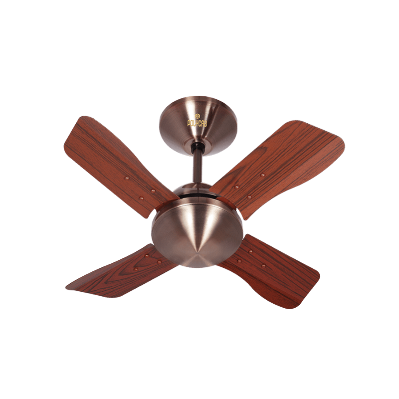 Polycab Superia SP06 75W 800rpm Antique Copper Rose Wood Ceiling Fan, Sweep: 600 mm