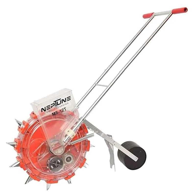 Neptune 12 Teeth Hand Operated Portable Seeder Machine, MS-12T