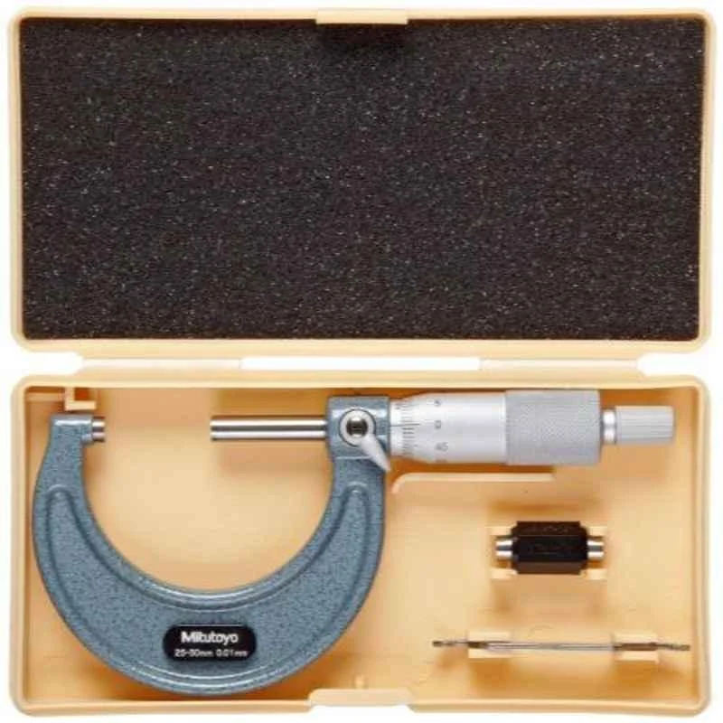 Mitutoyo 175-200mm Ratchet Stop Outside Micrometer, 103-144-10