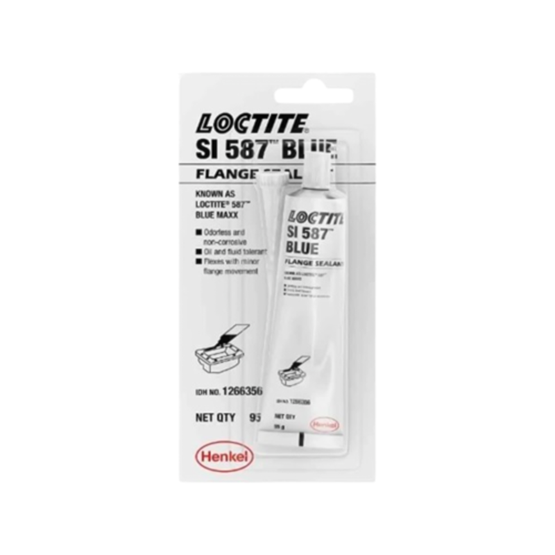 Loctite SI 587 RTV Silicone Sealant, General Purpose, Oil Resistant, Form-in-Place Gasket, for Automotive, Maintenance & OEM Applications