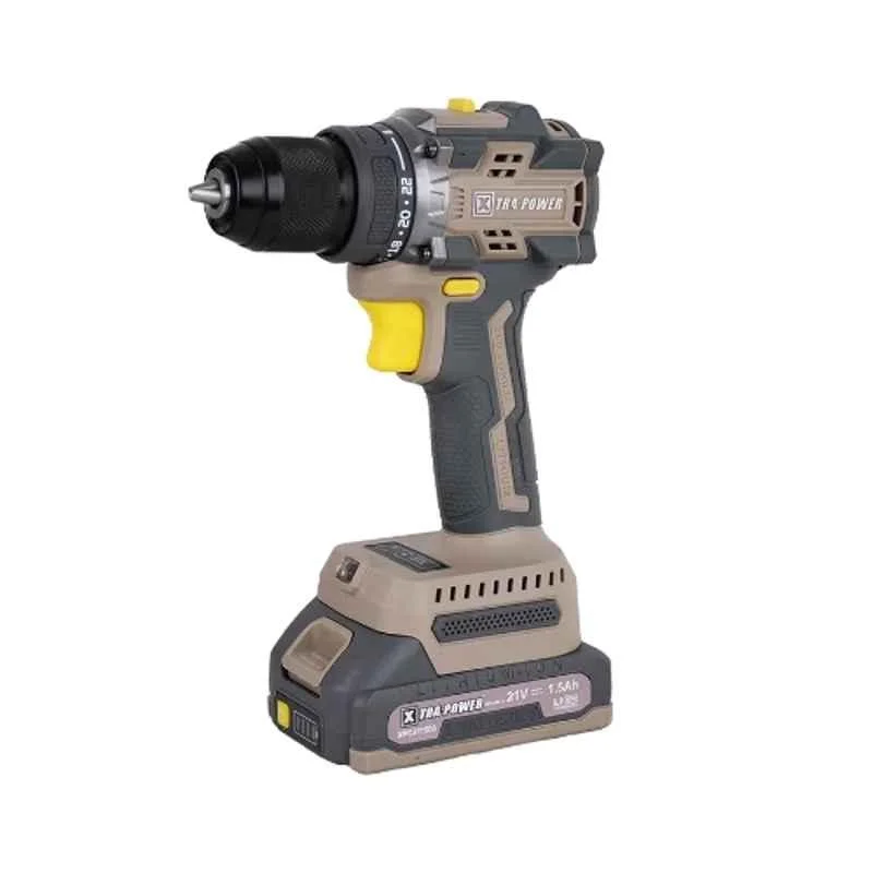 Xtra Power 1.5Ah 21V Cordless Brushless Drill, XPC-DM-13