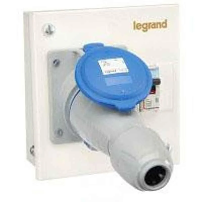 Legrand Ekinox P-17 2P+E-DP 16A Tempra Plug & Socket DB's, 5078 60