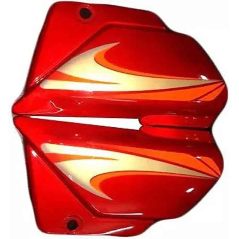 Ultra Side Panel For Motocorp Splendor Plus Red & Orange Usp102D