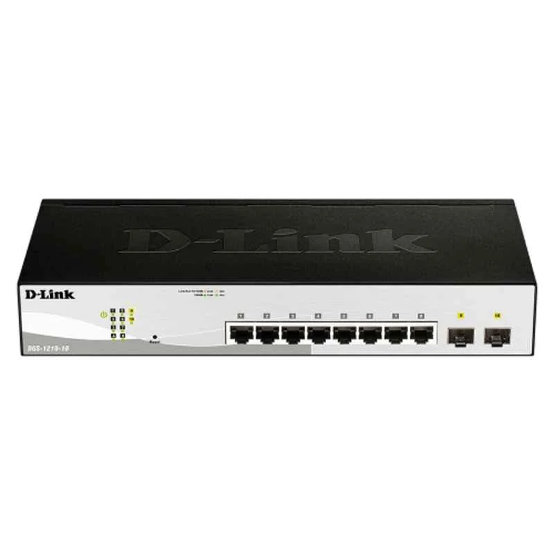 Dlink 10-Port Gigabit Smart Managed PoE Switch DGS-1210-10MP