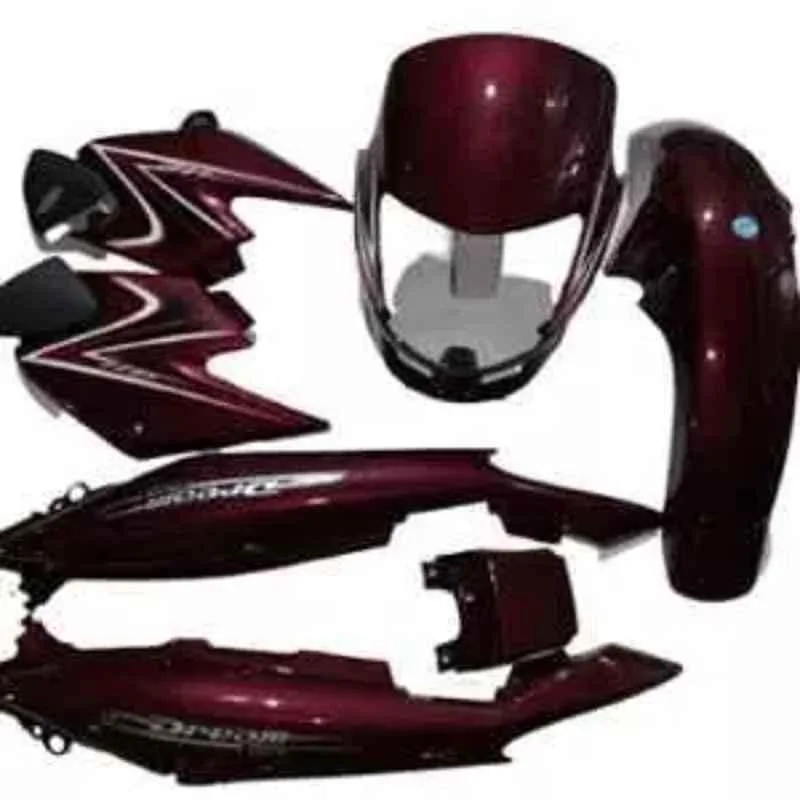 Ultra Red Full Body Kit for Honda Dream Yuga U40, ULT-URCW2F