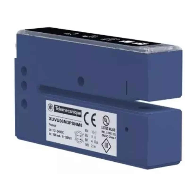 Schneider Electric 60X3 12-24V Ultrasonic Sensor Label Fork, XUVU06M3KSNM8