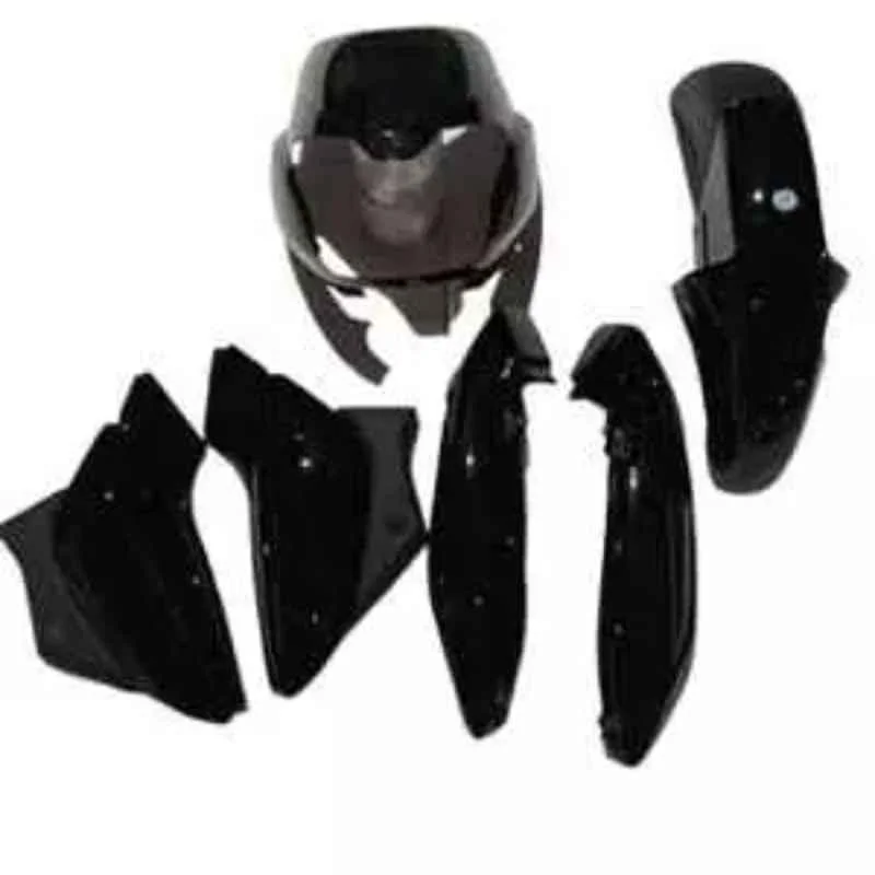 Ultra Black Full Body Kit for Bajaj Pulsar Ui51, ULT-3X4PJ9
