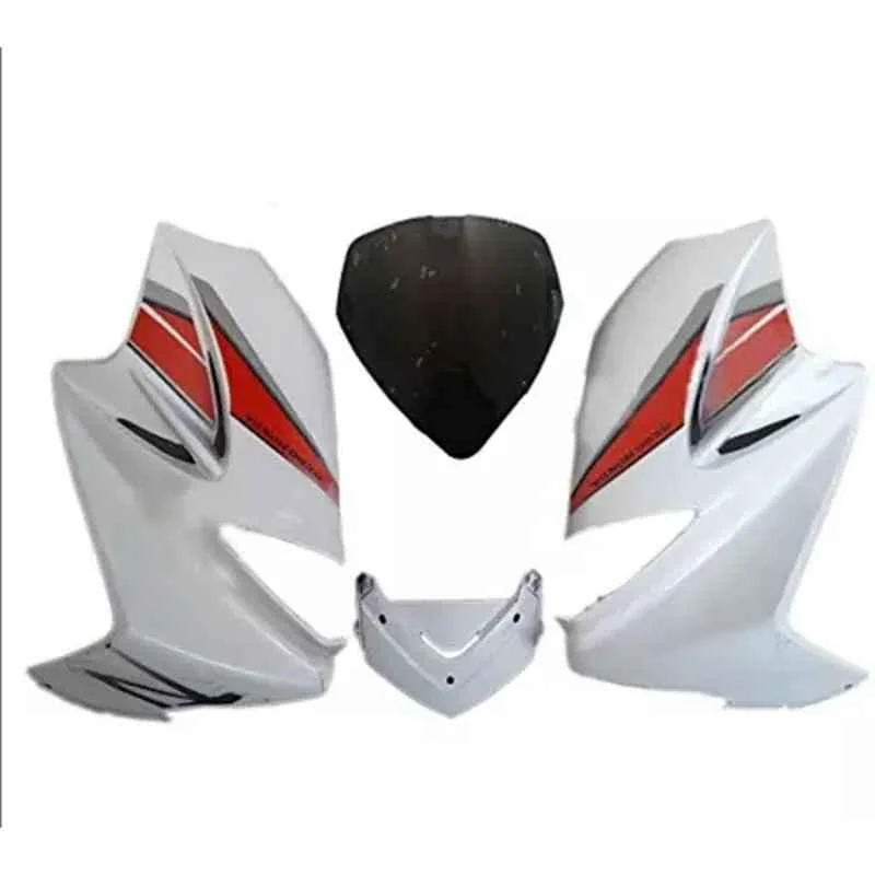 Ultra Headlight Visor for Karizma White Uf182F, ULT-MF5CI1