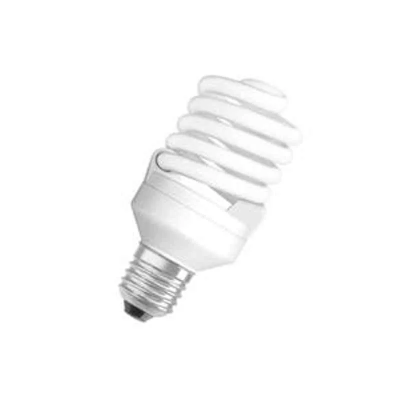 Osram 65W Spiral Warm White E27 CFL Bulb