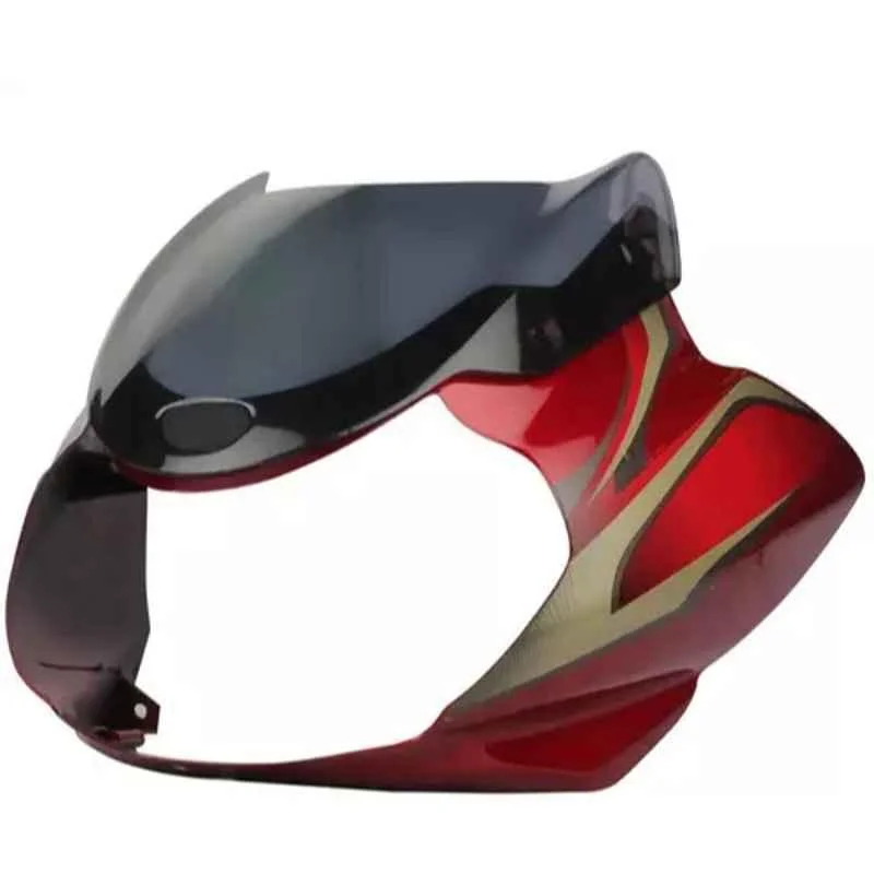 Ultra Headlight Visor for Discover 100 Dts-I Red Uf212C, ULT-MH1CIQ