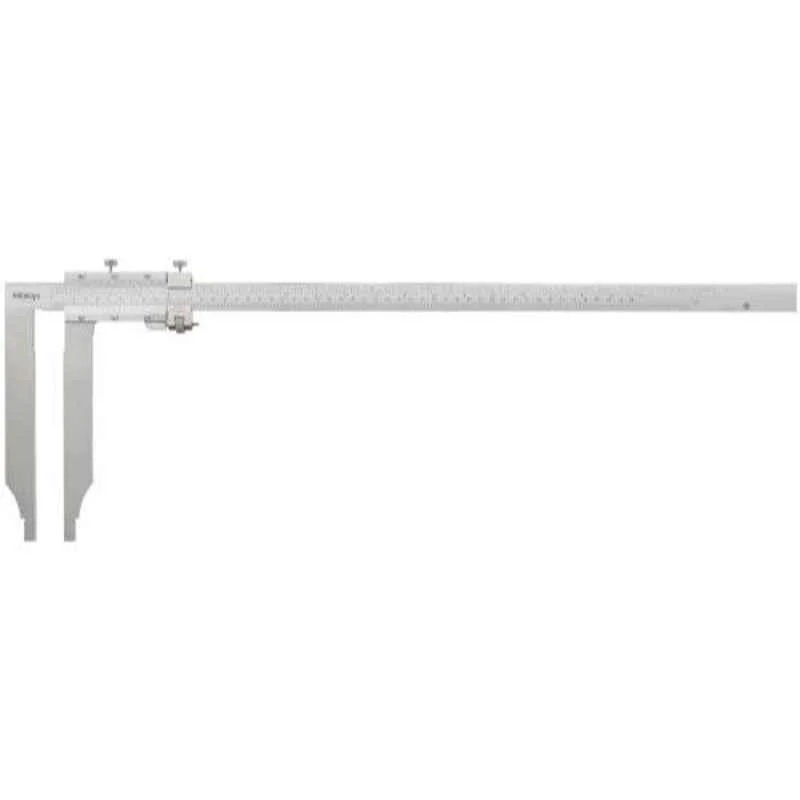 Mitutoyo 0-20 inch Nib Style Long Jaw Vernier High-Accuracy Caliper with Calibration, 534-106