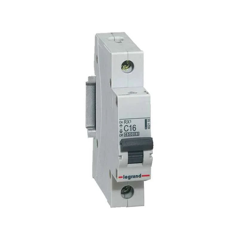 Legrand DX鲁 1A C-Curve Single Pole MCB, 4085 81, Breaking Capacity: 10 kA