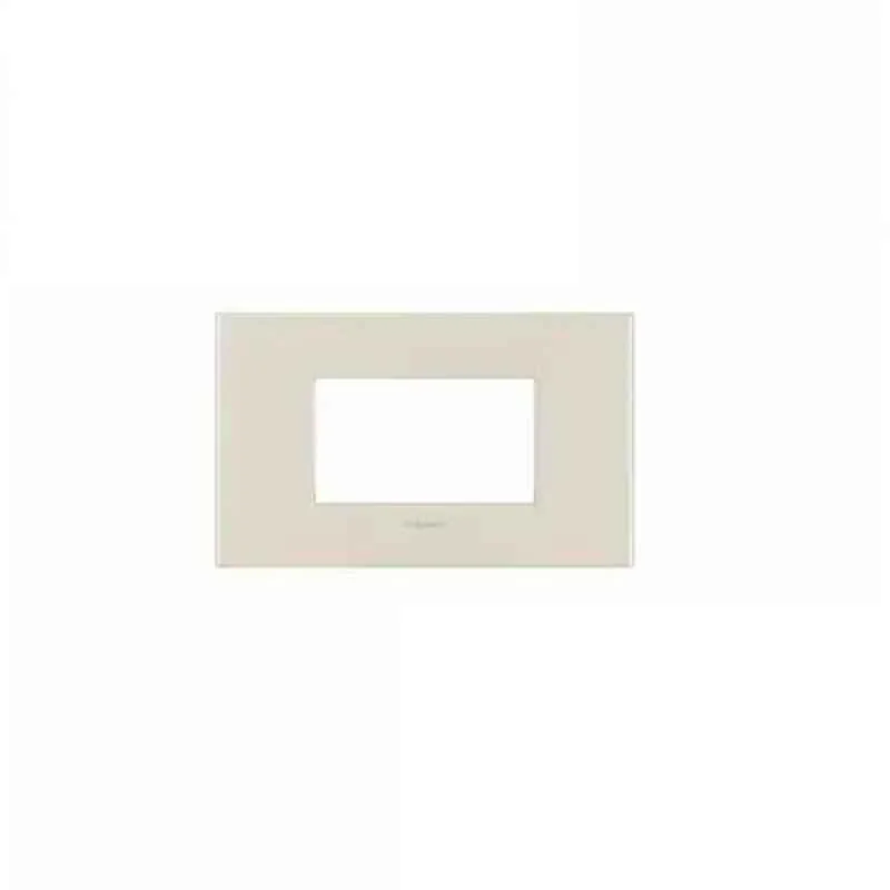 Legrand Arteor 3 Module Champagne Cover Plate with Overmoulded Frame, 5758 24