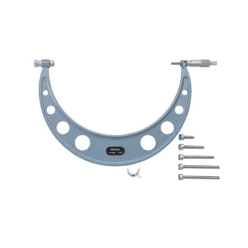 Mitutoyo Interchangeable Anvil Micrometer, 104-144A, Range: 500-600 mm