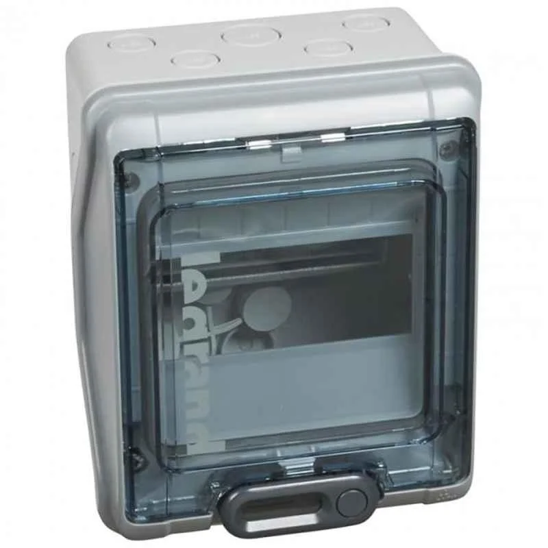 Legrand PLEXO鲁 6 Modules Single Row IP65 Weatherproof Cabinet, 6019 96