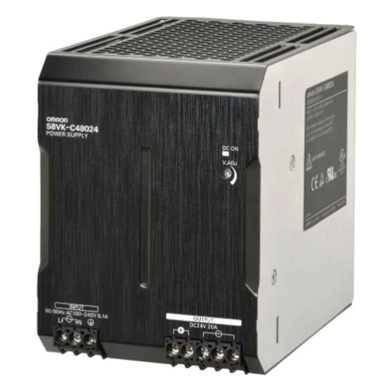 Omron 480W 40A 24VDC DIN Rail SMPS Power Supply, S8VK-C96024