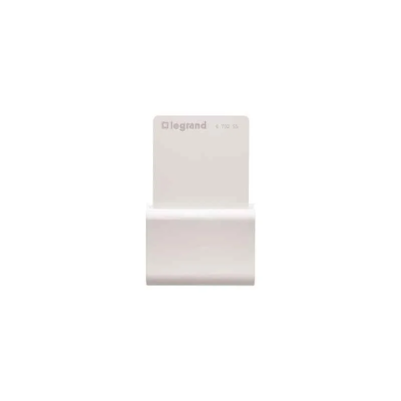 Legrand Myrius 16A 2 Module Classic White Key Card Switch for Hotel, 6792 53