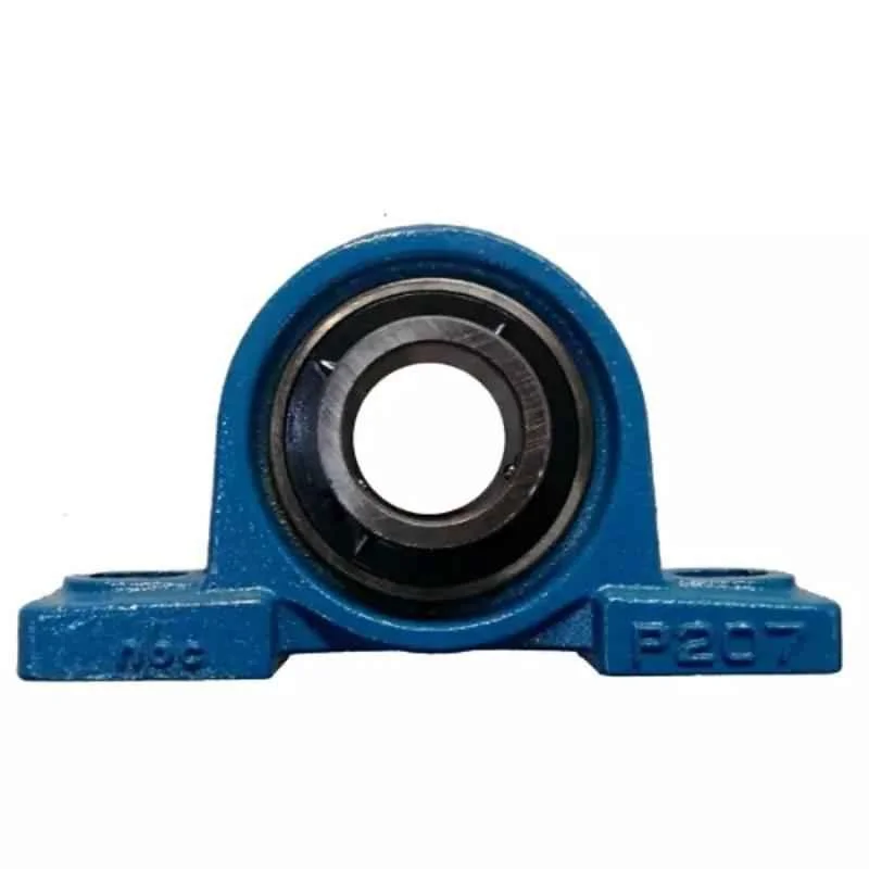 NBC UCP205-16 R3 25.4x69.5x38mm Steel Round Insert Bearing Pillow Block Unit (Pack of 10)