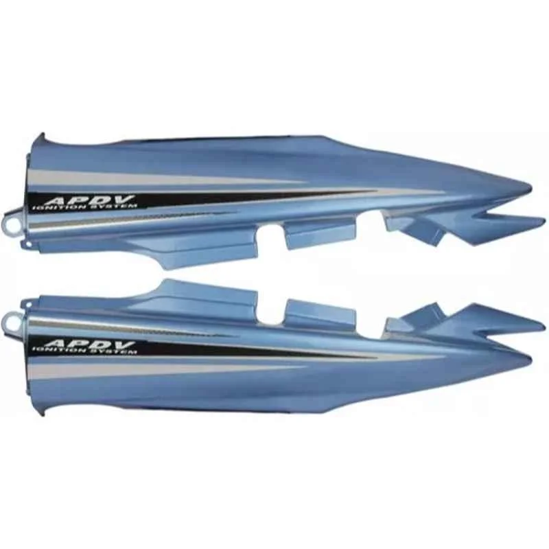 Ultra Tail Panel For Motocorp Passion Pro Blue Utp127A