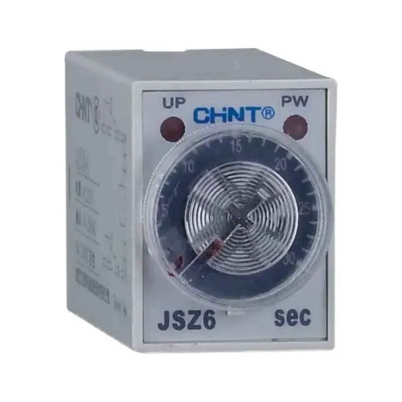 Chint JSZ6-4 12VDC Time Delay Relay, 294707, Time Range: 60 sec