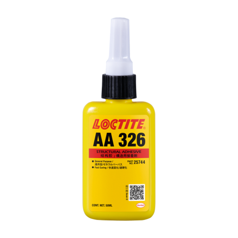 Loctite AA 326 Acrylic Adhesive, High Shear Strength, General Purpose, Fast Cure, for Metal-to-Metal & Magnet Bonding, Requires Activator