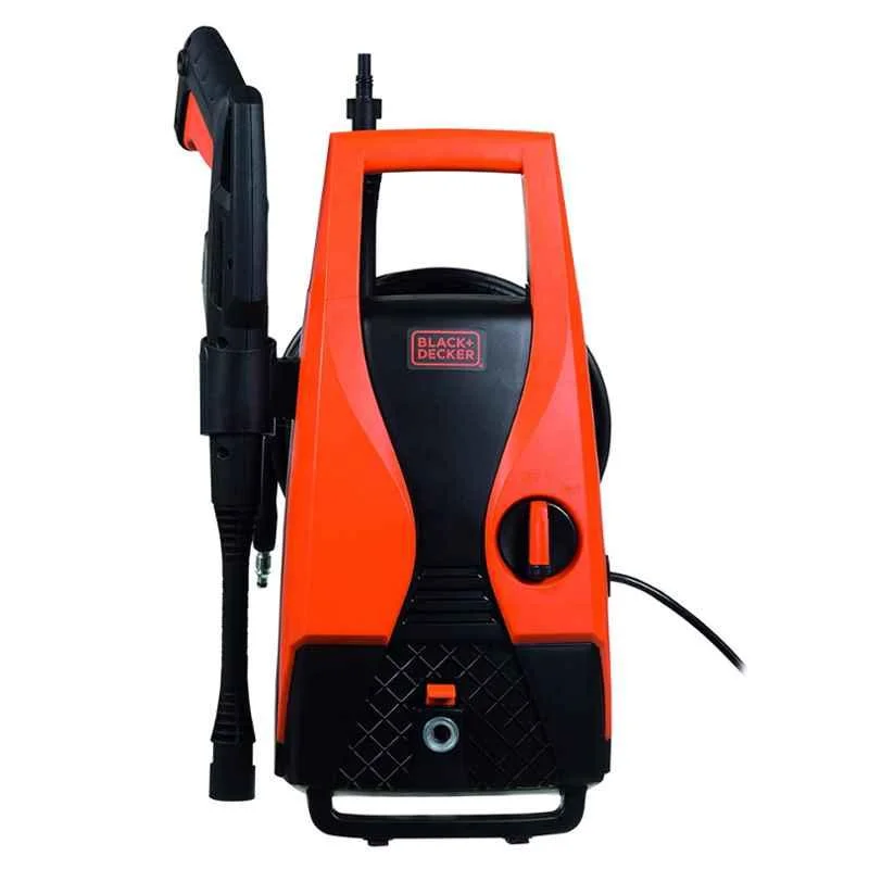 Black+Decker 1400W 105bar Red & Black Car Pressure Washer, PW1450TD