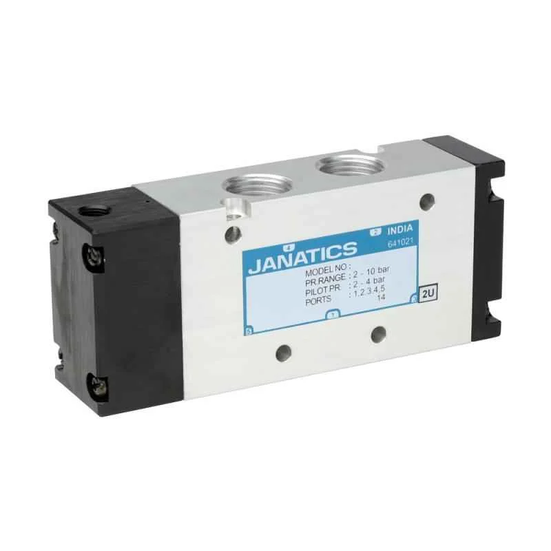 Janatics 5/2 Type G1/2 Single External Pilot Valve, DS257ER63