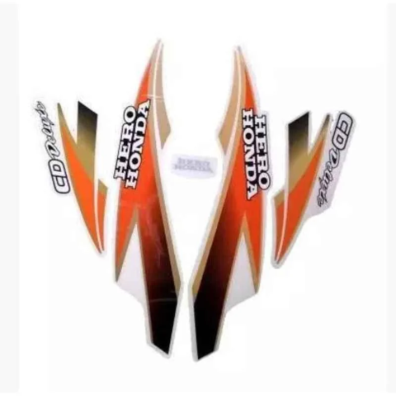 Ultra Sticker & Decal For H. H. Om Cd Dlx C.Red