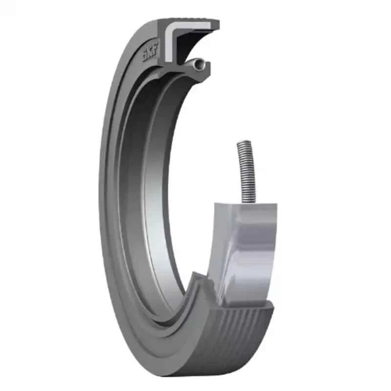 SKF 78x100x10mm Nitrile Rubber Single Sealing Lip Radial Shaft Seal, HMSA10RG