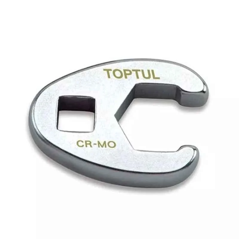 Toptul 3/8 inch 14mm 6PT Flare Nut SAE Crowfoot Wrench, AEAV1214