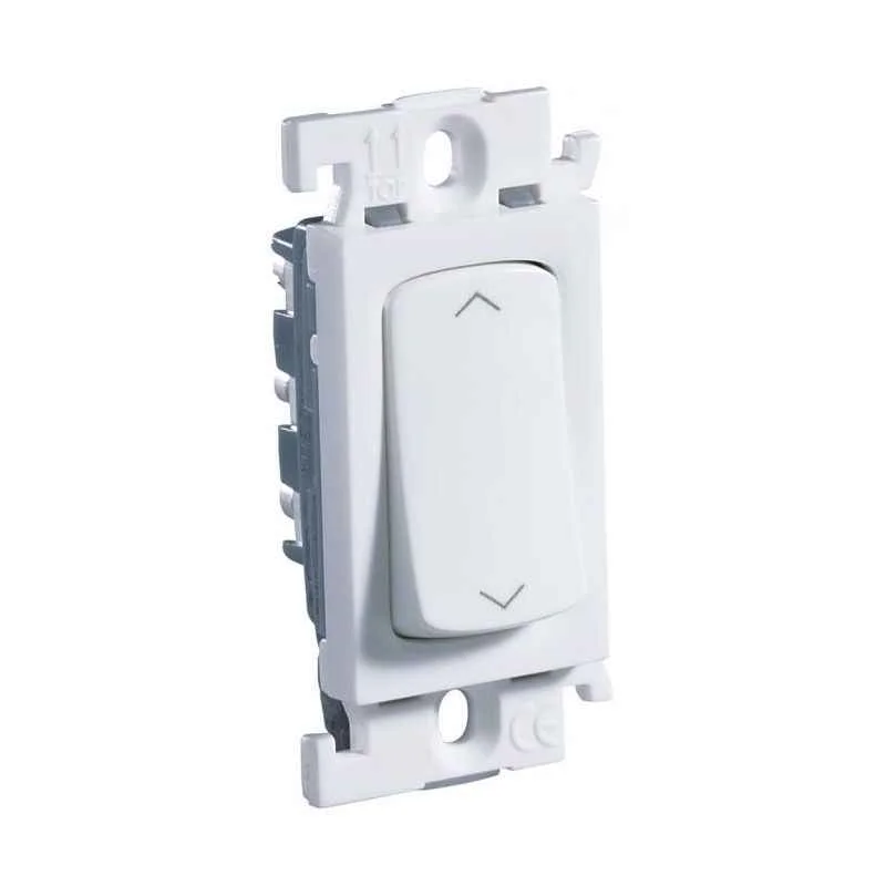 Legrand Mylinc 6A SP (Single Pole) 1M 2 Way Switch, 6755 02 (Pack of 20)