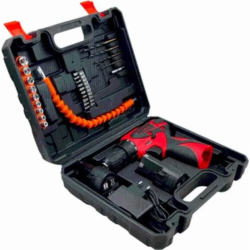 Hillgrove 29 Pcs 1.5Ah 12V Cordless Drill Machine Kit, HGCM1380M2