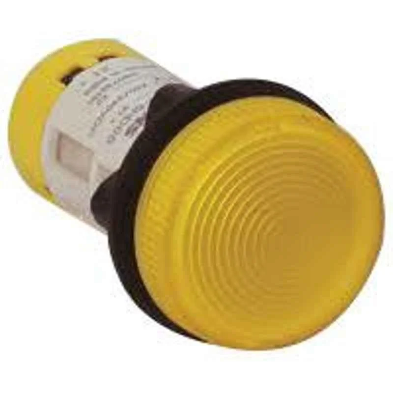 Siemens 220-240VAC Yellow Compact LED Indicating Lamp, 3SB5285-6HD03