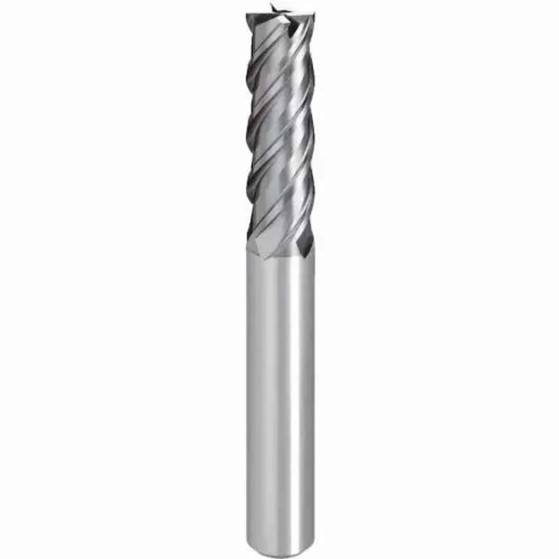 Dolphin 12mm Flute 75 HRC Solid Carbide End Mill, Overall Length: 75 mm