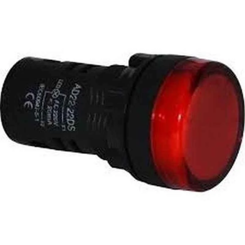 Siemens 220-240VAC Red Compact LED Indicating Lamp, 3SB5285-6HC03