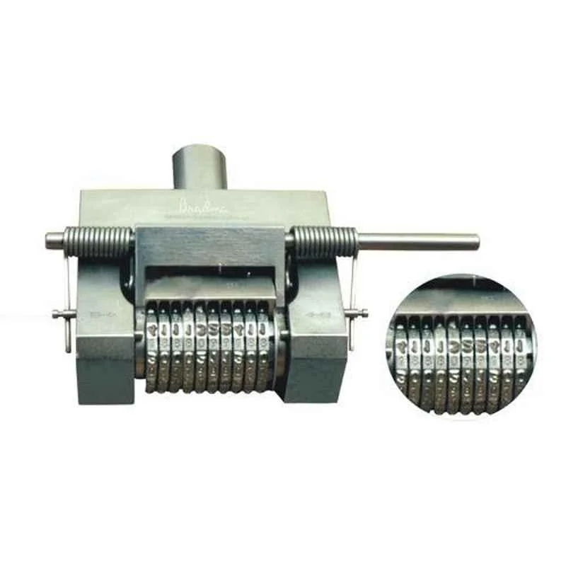 Bradma 4mm 7 Wheels Auto Numerator, 7AN040