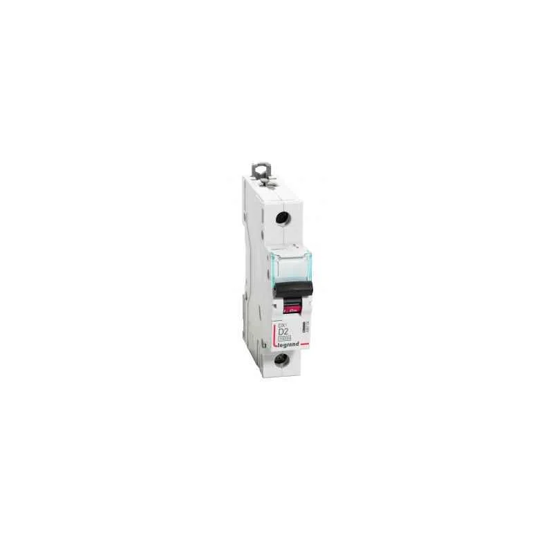 Legrand DX鲁 2A D-Curve Single Pole MCB, 4087 09, Breaking Capacity: 10 kA