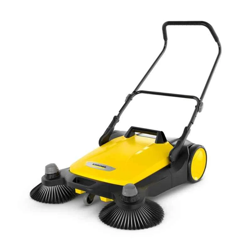 Karcher S6 Twin 860mm Push Sweeper with 2 Side Brushes & 38L Waste Hopper, 1.766-460.0