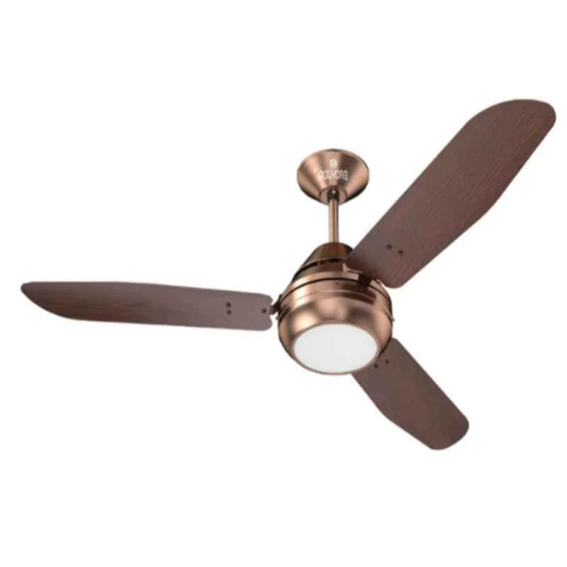 Polycab Superia Lite 75W 340rpm Antique Copper Rosewood Premium Ceiling Fan, FCESPST001P, Sweep: 1200 mm