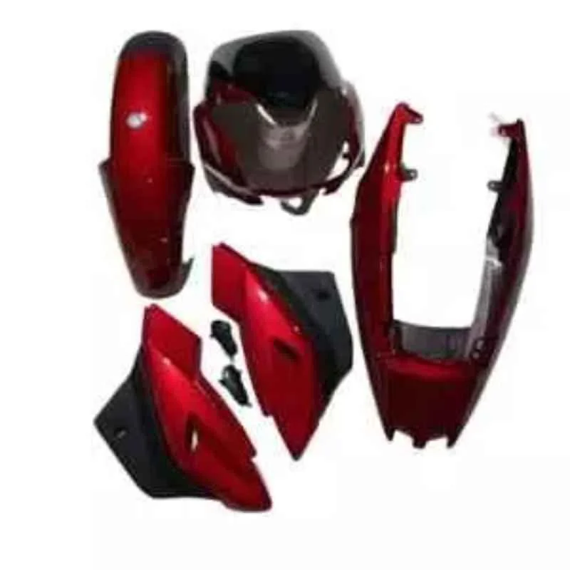 Ultra Red Full Body Kit for Bajaj Pulsar Ui53, ULT-RGR2BY