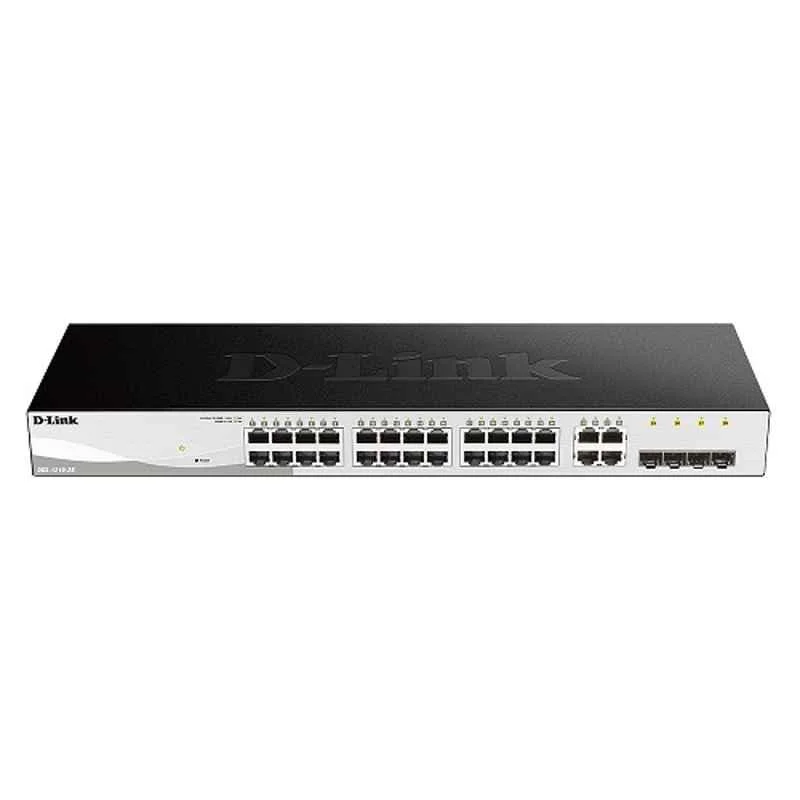 D-Link 1000Mbps 24 Ports Manageable Switch, DGS-1210-28