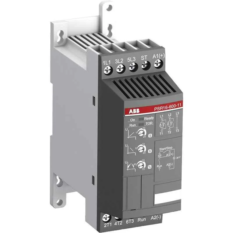ABB 15kW 20HP 30A 2 Phase Softstarter, PSR30-600-70