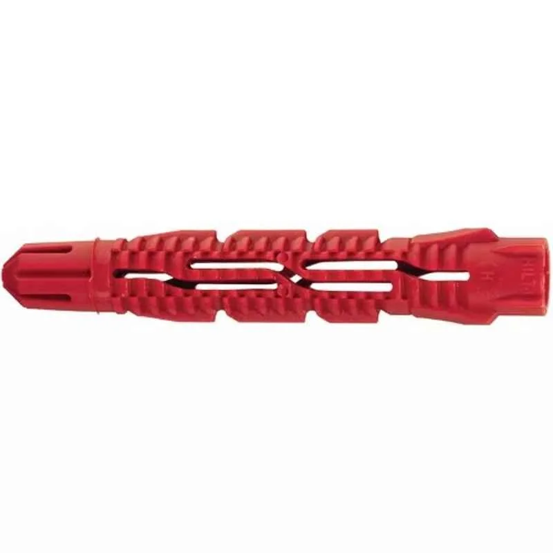 Hilti HUD-L 6mm Extra-Long Plastic Wall Plug Universal Anchor, 315938 (Pack of 400)