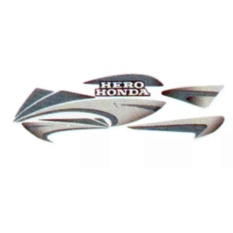 Ultra Sticker & Decal For Splendor Plus Aw Black Grey