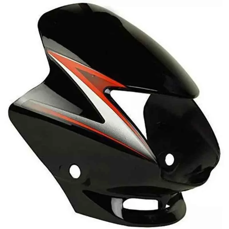 Ultra Headlight Visor for Shine Black & Red Uf150, ULT-RGTE5E