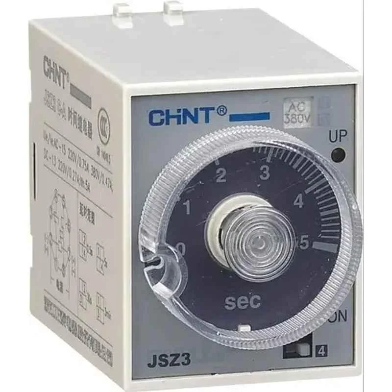 Chint JSZ3A-A 220VAC Time Delay Relay, 294320