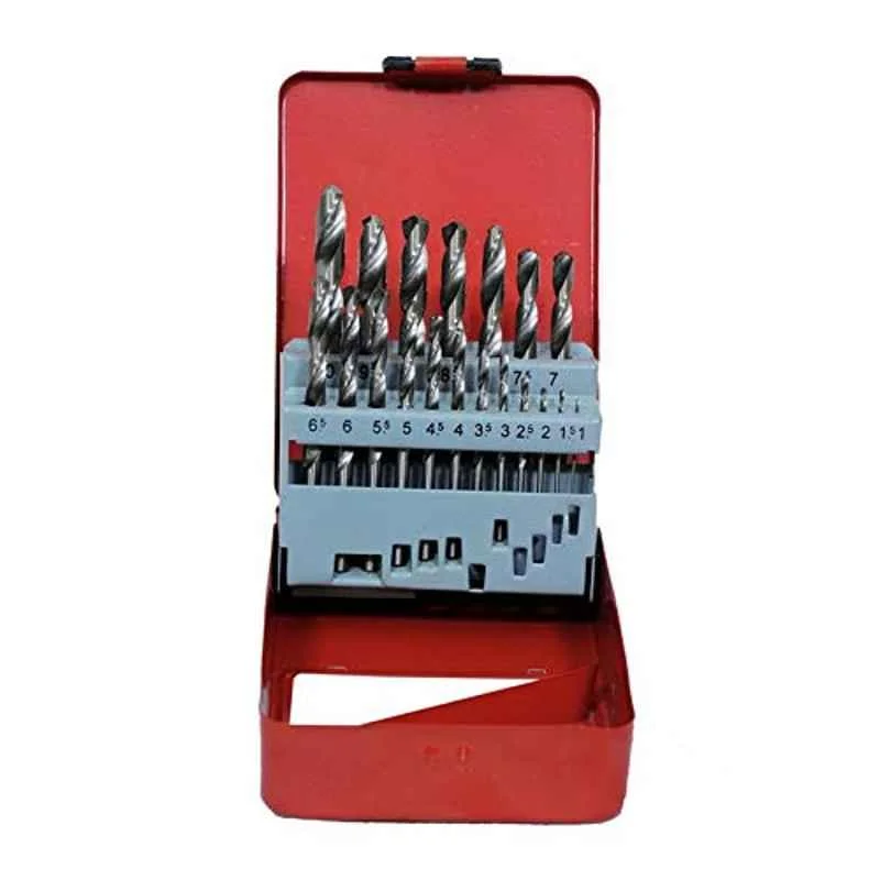 Jon Bhandari 19 Pcs Heavy Duty HSS Drill Bit Set, EH-R31O-8BC3 (Pack of 2)