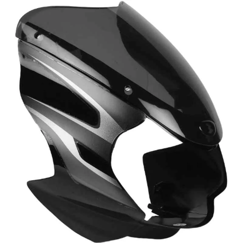 Ultra Visor for Discover125 Om Black Grey, ULT-8FO7QN