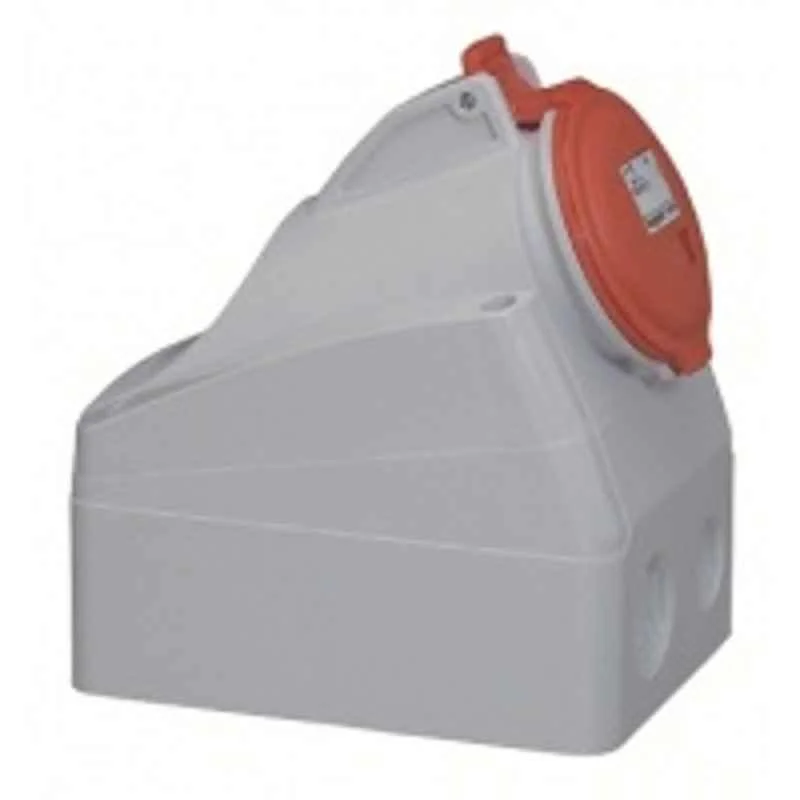 Legrand P17 Tempra Pro 16A 3P+N+E Low Voltage Surface Mounting Socket, 5551 59
